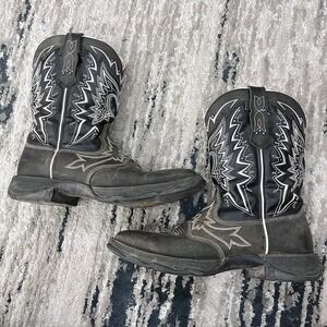 Durango Cowboy Boots Men's Size 8.5 Nice Style‎ Good Cond Western Wear